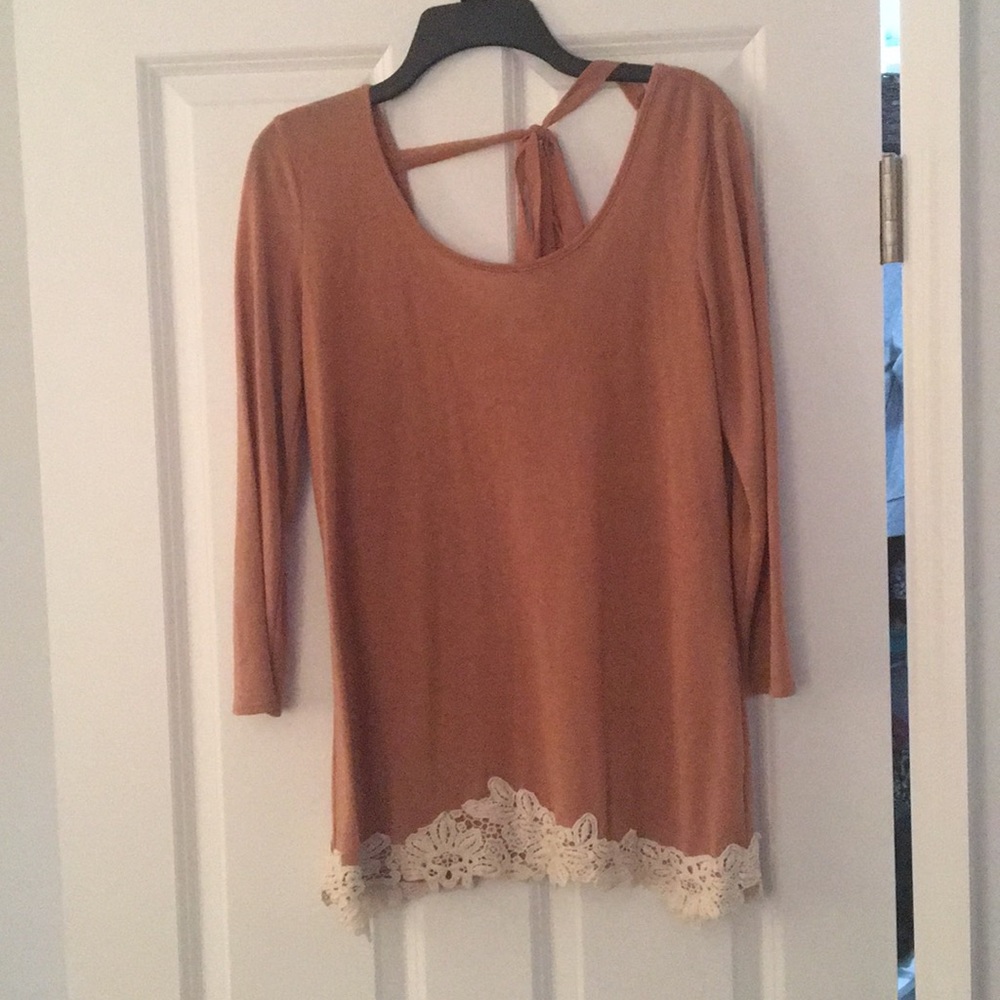 Rust Orange Top